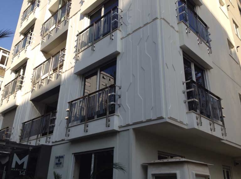 Paslanmaz Camlı Korkuluk 29